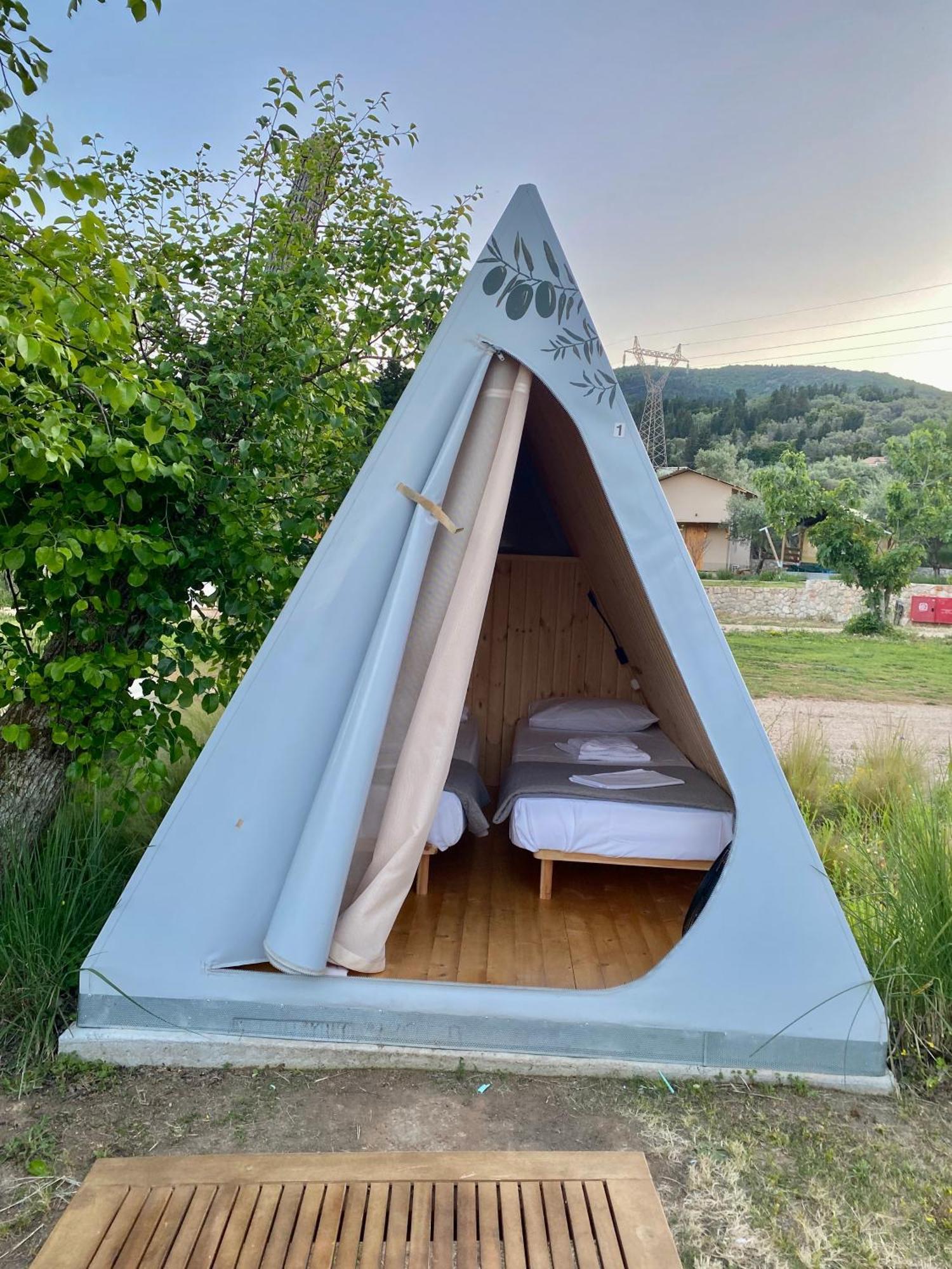 Nirikos Camping Spasmeni Vrisi Exterior photo